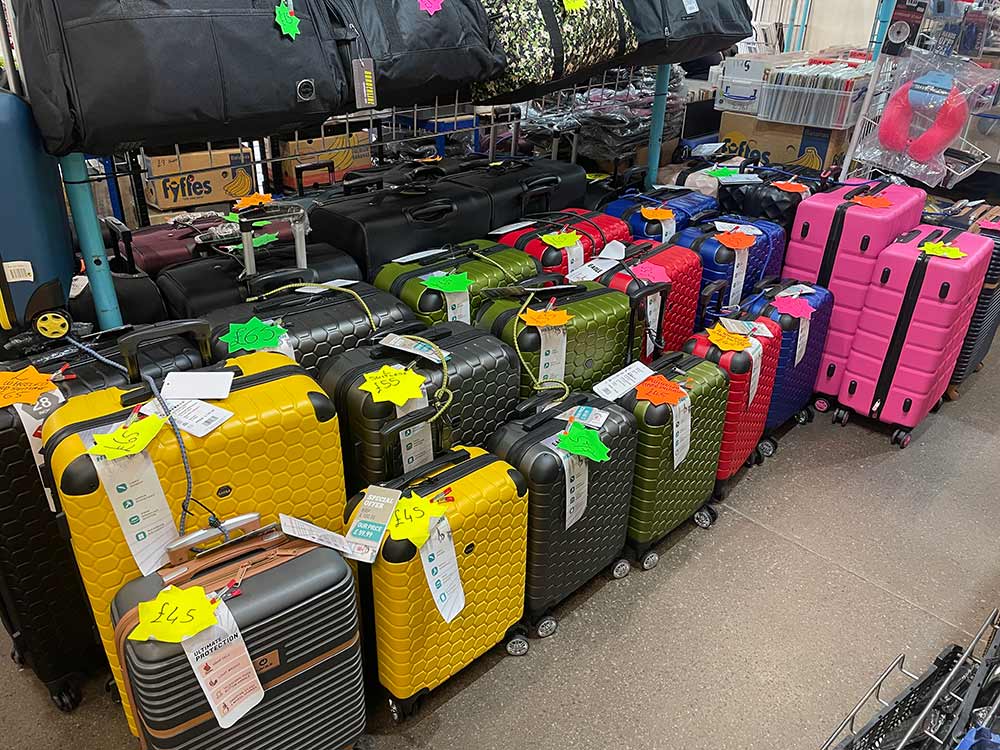 Hat City - Chelmsford Retail Market - suitcases