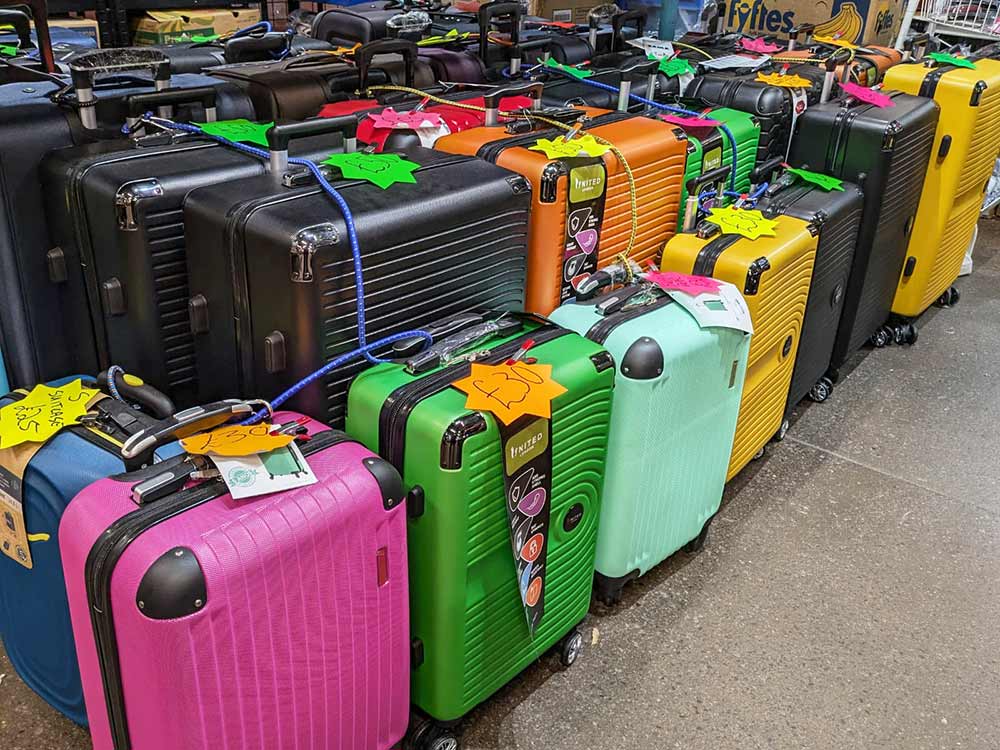 Hat City - Chelmsford Retail Market - suitcases